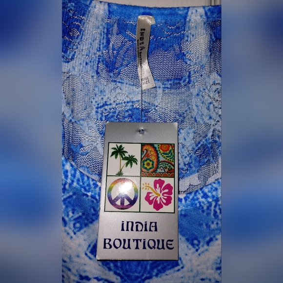 India Boutique Beach Cover Dress - Picture 4 of 10